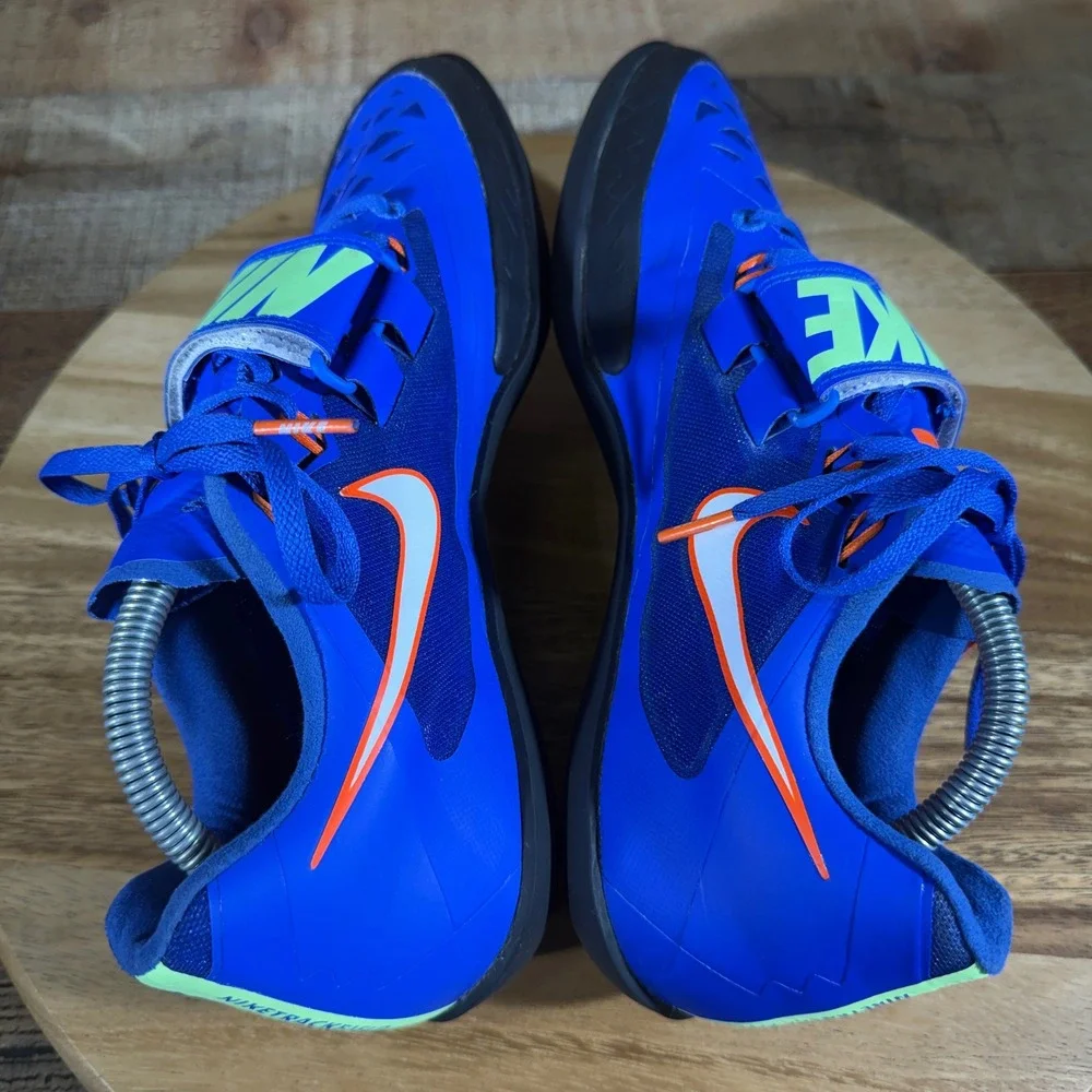 Nike Zoom SD 4 Shot Put Discus Throwing Shoes Mens 9 Blue Track Field 685135-400
